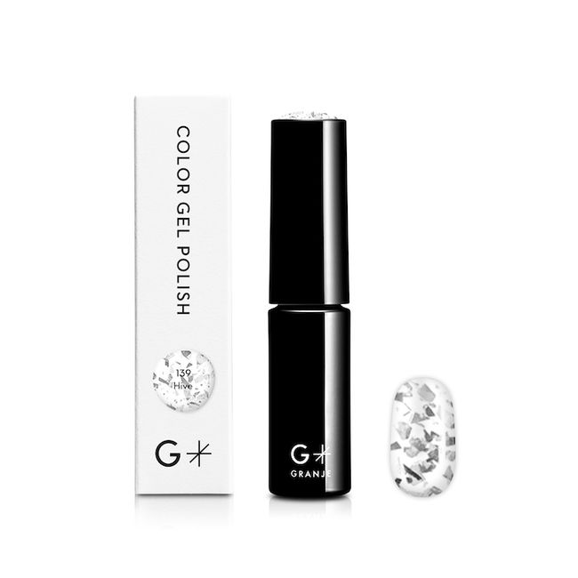 GRANJE Gel Nail Color (139 Hive) | Color Gel Polish Silver Glitter Made in Japan Easy Self Gel Nail Domestic Cosmetics &lt;GRANJE Official&gt;