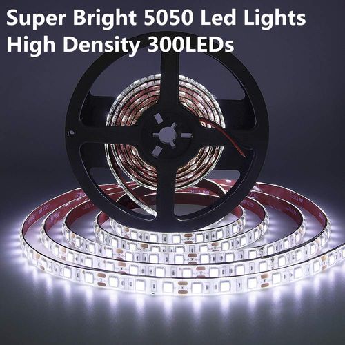 Lrimauix RV Awning Lights, 12V 16.4FT White RV Camping Awning Lights, Motorhome Travel Trailer Canopy Led Lights, Waterproof RV Exterior Strip Lights, RV Outdoor Lights