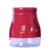 sabichi RED Tea JAR, 13.4 x 11.6 x 11.6 cm