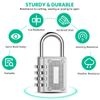 Number Code Lock for School Locker & Gym Gate - Coded Padlock Locker Lock