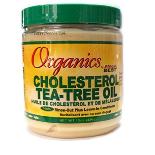 Africa's Best Organics Cholesterol Tea Tree Oil Leave In Conditioner 426g