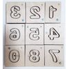 Leather Craft Punching Die, Thomson Shape, Bike Shape, Punching Tool, Tool (Numbers)