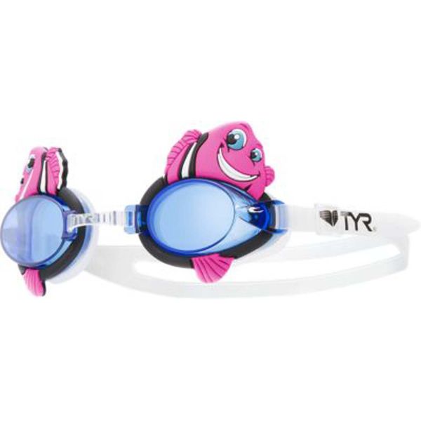 TYR Kids CharacTYR Happy Fish Goggles, FL Pink