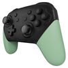 eXtremeRate Matcha Green Replacement Handle Grips for Nintendo Switch Pro Controller, DIY Custom Hand Grip Shell for Nintendo Switch Pro - Controller NOT Included