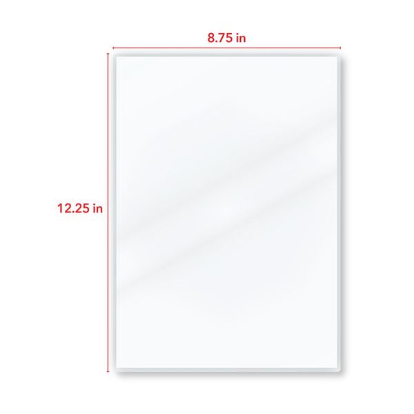 3 Mil A4 Laminating Pouches 8-3/4" x 12-1/4" (100/bx)
