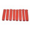 8x 7.5" 19cm HIGH HEAT SHIELD ENGINE SPARK PLUG WIRE BOOT PROTECTOR SLEEVE Red