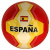 Fußball Spanien mit spanischer Flagge, Größe 5, Farbe Gelb/Rot