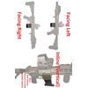 Hammy3DPrints Mount for Sig MPX 9mm - GallowTech | Rifle Holder Storage Rack (Facing Left)