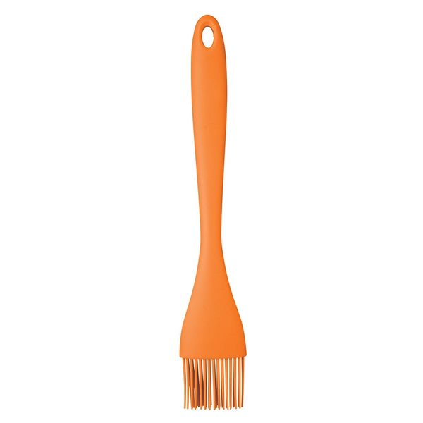 Colourworks Silicone Basting/Pastry Brush, 26 cm - Orange