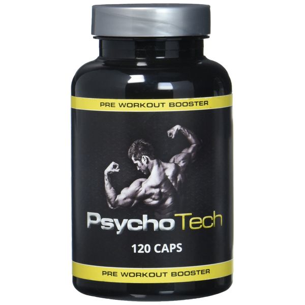 PsychoTech - 120 Capsules - Super Pump - Extremely Fast Acting