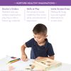 Melissa & Doug Wooden Stamp Set, Authentic