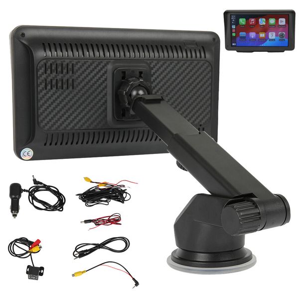 7" Car Stereo Wireless Carplay Android Auto Radio Bluetooth Touch Screen Camera