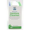 Quality Choice Denture Cleanser Overnight Whitening 40 Tablets Each (7 Pack)