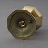 Georgian Brass Octagonal Door Pull