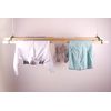 Single Rack End for Thatch&Stone Pulley Ceiling Clothes Airer (Green, 6 Lath)