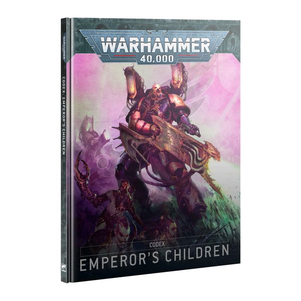 Games Workshop Warhammer 40,000 Codex Emperor's Children Book Age 14+