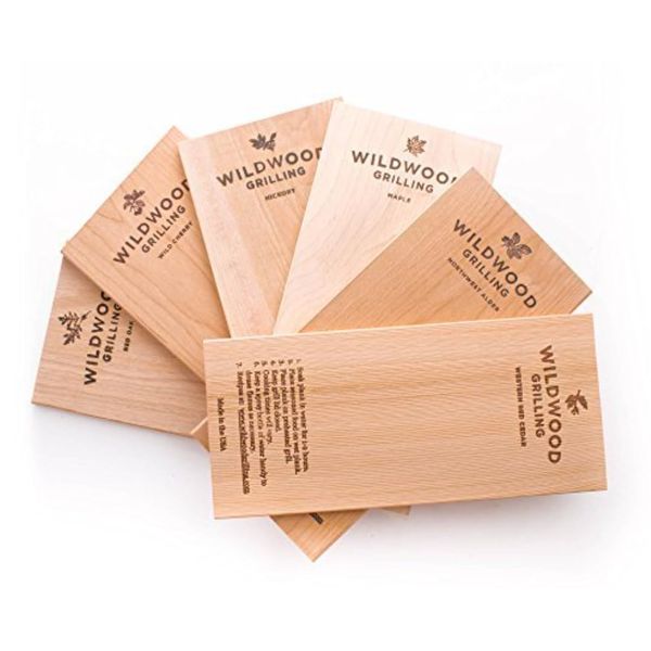 Wildwood Grilling - 5x11" 6 Grilling Plank Variety Pack