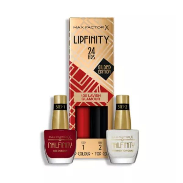Max Factor Limited Edition Red Lip & Nail Bundle