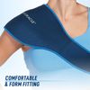 Miracle Back Relief Gel-Infused Compression Wrap for 360-Degree Neck, Shoulder & Back Support, Comfortable & Form Fitting Upper/Lower Back Support Wrap for Cold & Hot Compression