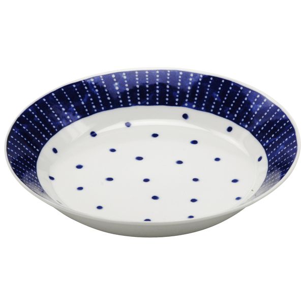 Mino Ware 131494 6.3 Deep Plate, Soten