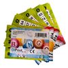 DiPrint Pack of 100 professional bingo cards DIN A6 (10.5 x 14.8 cm)