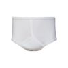 MENS TRADITIONAL Y FRONT INCONTINENCE PANT - WHITE