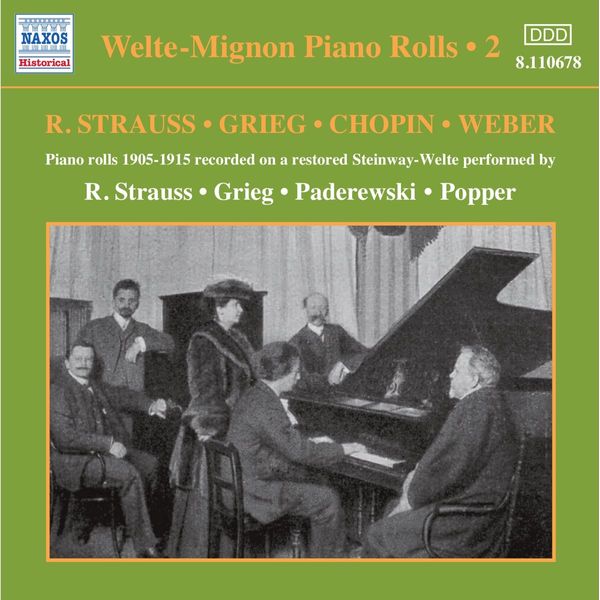 Welte-Mignon Piano Rolls, Vol. 2