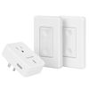 DEWENWILS Remote Control Wall Switch for ChristmasDecorations Indoor