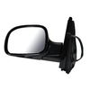 MiniVan Power Heated Side View Door Mirror Black Assembly Driver Left LH