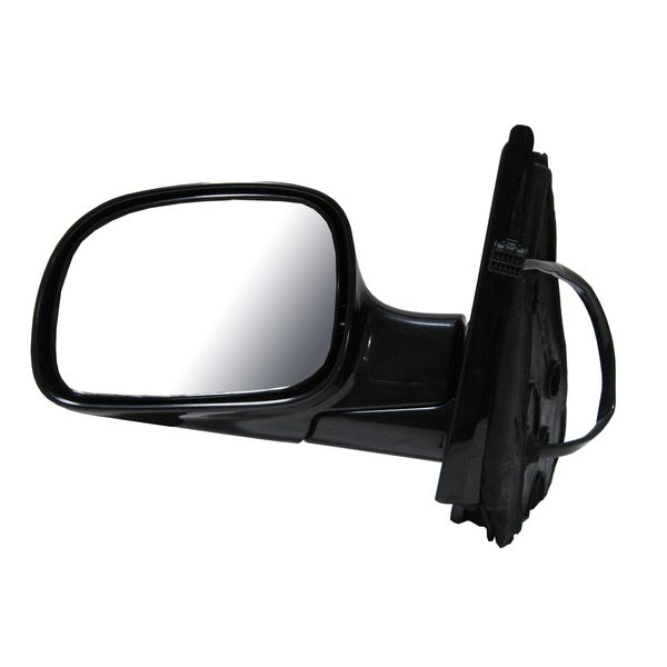 MiniVan Power Heated Side View Door Mirror Black Assembly Driver Left LH