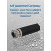 DRRI M8 3pin A Coding Female Field Wireable Waterproof Circular Sensor Connector Screw Connection 2 Pcs