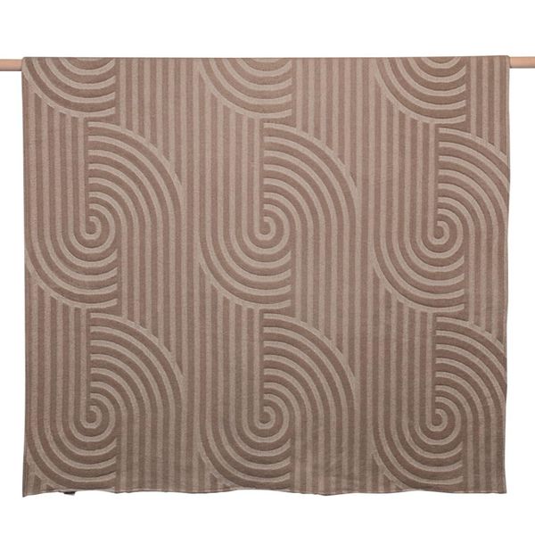 Plaid "Gebogene Linien"