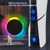 Game Console Horizontal Cooling Fan for PS5 Slim Game Console, Horizontal Cooling Accessories