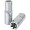 KS Tools 918.2406 1/4" CHROMEplus Torx E Socket, deep, E10