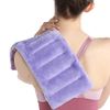 SuzziPad Microwave Heating Pad for Pain Relief, 7x18" Microwavable Heating Pads for Cramps, Muscle Ache, Joints, Neck Shoulder, Bean Bag Heating Pad Microwavable Moist Heat Pack, Warm Compress, Purple