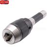 1/8" - 5/8" Standard Keyless Drill Chuck with Integral Shank R8 + APU16 Spanner