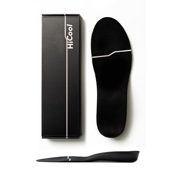 HiCool INSOLE (Official) Secret Insole, World Patent, Thick Insole, Insole, Shoes, Deodorizing, Black