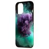 iPhone 15 Plus Outer Space Explosion Lavender & Mint Green Smoke Case