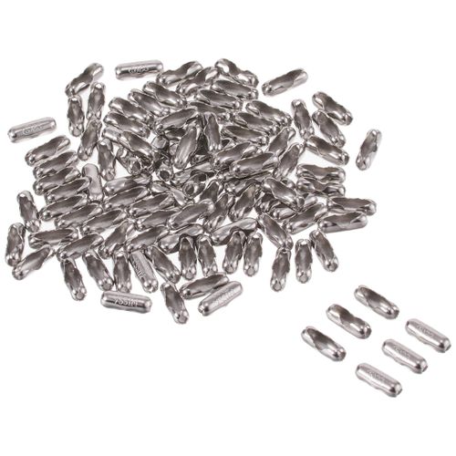 nissatyein Terminal Connector Ball Chain Diameter 2.3 mm For 100 3-Pack, SBP – 23 °C Polished