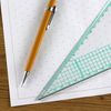A4 Isometric Dotted Grid 10mm 1cm Graph Paper - 30 Loose-Leaf Sheets - Grey Grid