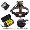 Super-bright rechargeable 5X  LED Headlamp Headlight Flashlight Head Torch Lamp