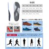 Hehanda Insole, Arch Support, Arch Supporter, Insole, High Impact Absorption Cushioning, Heel and Fatigue, Loose Shoes, Standing Work, Daily Use, Men's, Women's, US Men's Size 8 (25.0 cm)