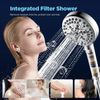 JOMOO Handheld Shower Head with Filter, 10 Spray High-Pressure Showerhead Set...