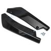 Rear Bumper Canard Diffuser Splitter Spoiler Fin Red 6"-9" Support Rod Tie Bar