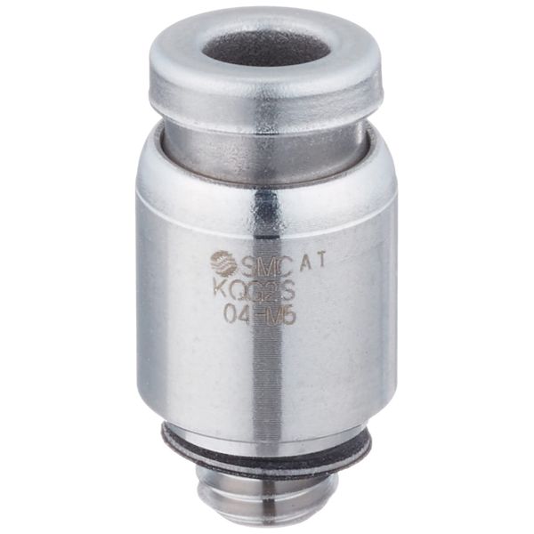 SMC SUS One-Touch Pipe Fitting Hex Socket Half Union KQG2S04-M5