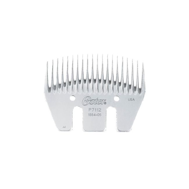 Oster Shearing Comb, 20-Tooth Show (078554-056-003),Large Silver