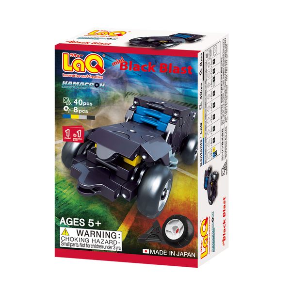 LaQ Hamacron Constructor Mini Black Blast