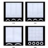 French Manicure Nail Tip Guides 24 Sheets 36 Designs French Nail Art Stencils Stickers Decals Nail Forms - Professional Salon & Home Use