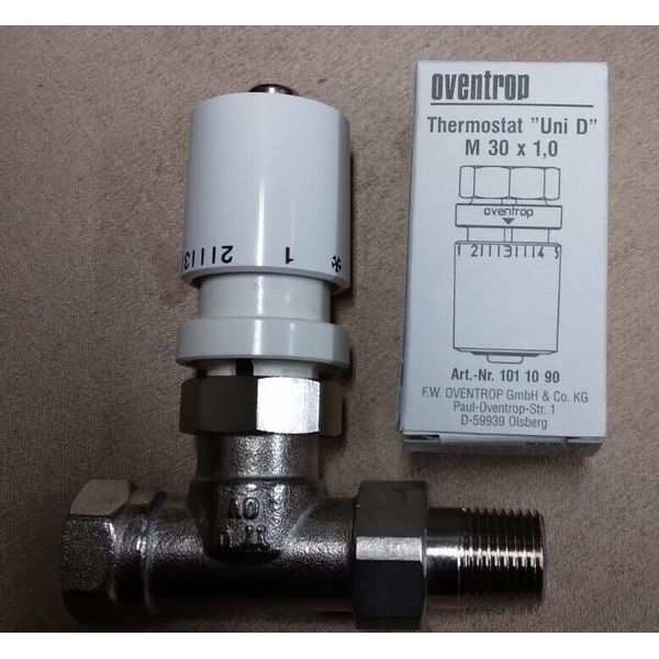 1/2 INCH STRAIGHT AUTOMATIC RADIATOR VALVE