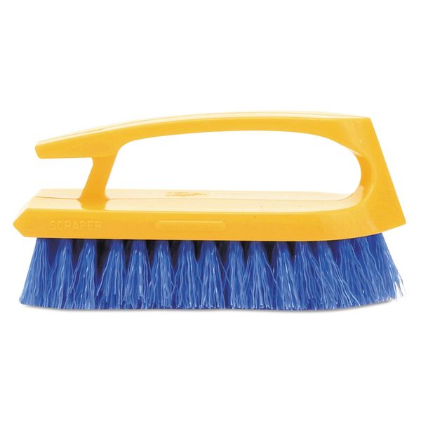 Scrub Brush Iron Hndl 6"